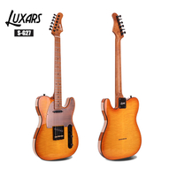 Luxars Custom SG27-FM E-Gitarre mit massiver geflammter Ahorndecke