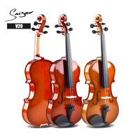 V-20 China Manufacture Violine 1/4 1/2 3/4 4/4 Größe für Anfänger 