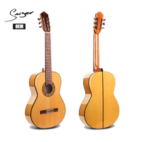 OEM-Flamenco-Klassikgitarre CG-F2S, Korpus aus massivem Fichtenholz