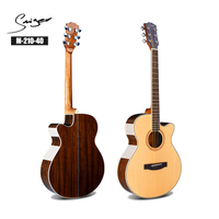 M-210-40 Smiger Guitar Factory OEM Custom Stika-Fichten-Akustikgitarren 