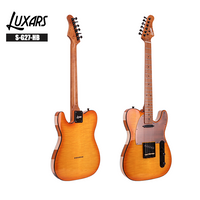 Luxars Custom SG27-FM E-Gitarre mit massiver geflammter Ahorndecke